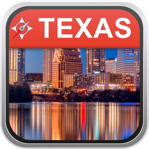 Offline Map Texas, USA: City Navigator Maps icon