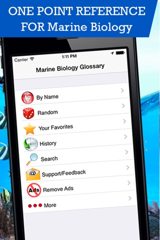 Marine Biology Glossary screenshot 2