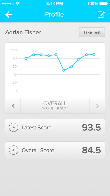 Sway - Balance/Reaction Time/Concussion Management screenshot-3