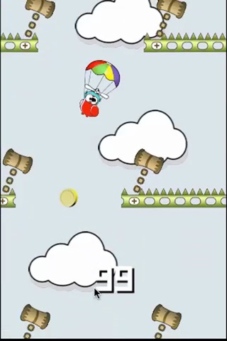 Amazing Swinging PARACHUTE CHICKEN DROP Down screenshot 4