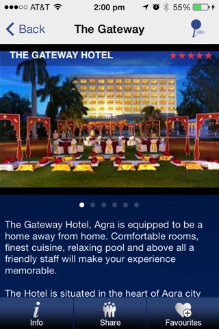 iTajGateway:The finest city guide from The Gateway Agra with audio tours of Taj Mahal & mughal monuments and offline maps. screenshot 2