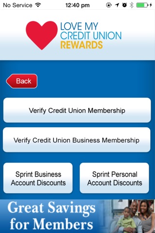 Love My Credit Union Rewards Mobile App screenshot 2