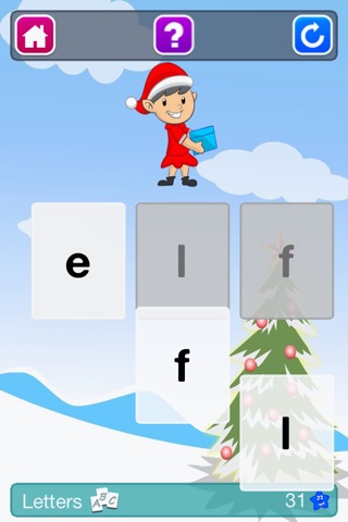 Plume's School - Saving Christmas - Discover and learn the christmas vocabulary - Ideal for kids from 2 to 7 ! - Lite screenshot 3