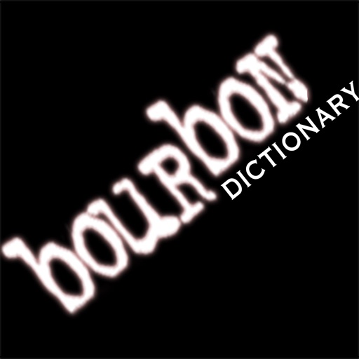 Bourbon Dictionary iOS App