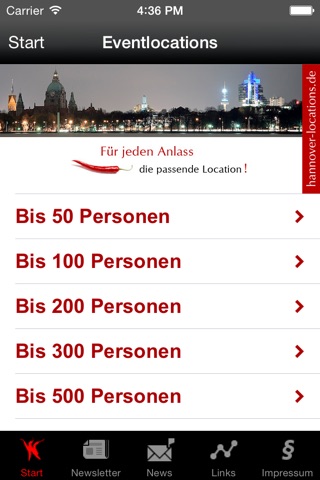 Hannover Locations screenshot 2