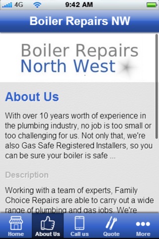 Boiler Repairs NW screenshot 2