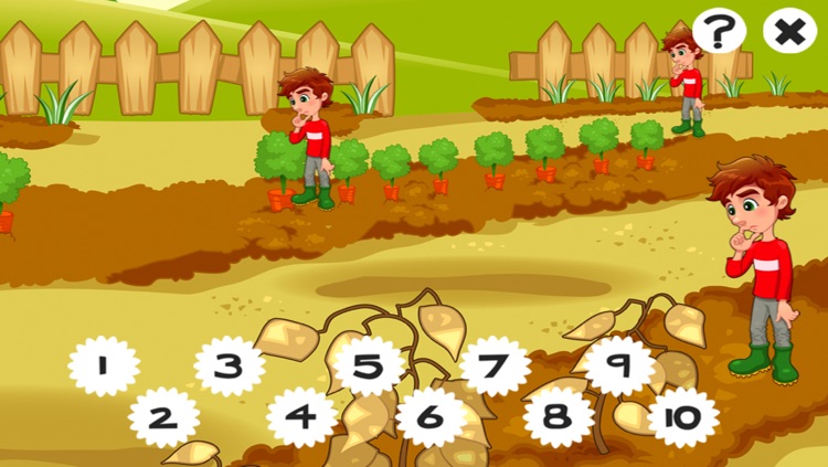 A Garden Counting game for children: Learn to count the numbers 1-10 screenshot-3