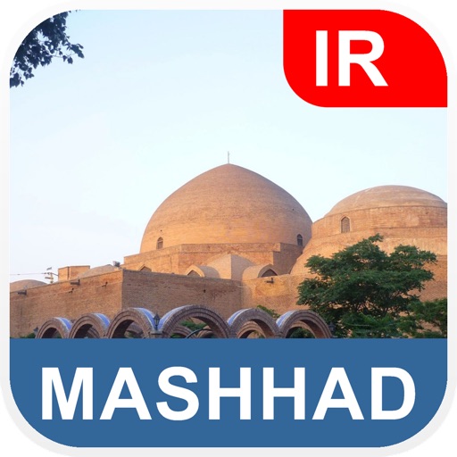 Mashhad, Iran Offline Map - PLACE STARS