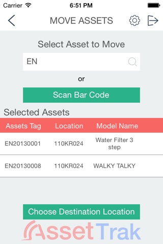 AssetTrak screenshot 3