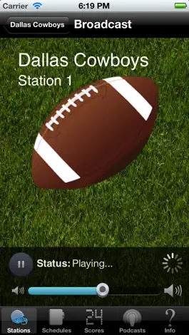 Game screenshot Dallas Football Live - Radio, Scores & Schedule apk