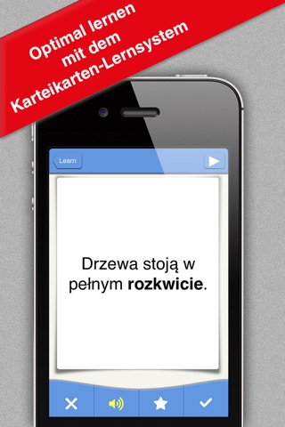 Polnisch Start – 500 Wörter + 500 Sätze screenshot 3