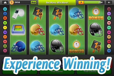 Super Football Slots Bowl screenshot 2