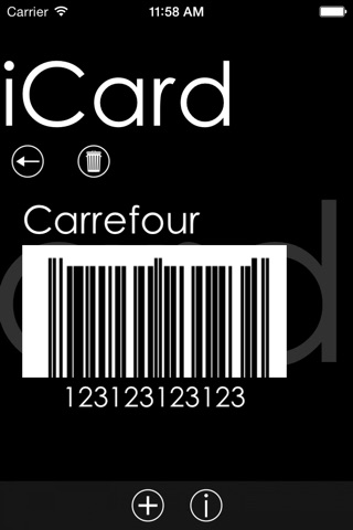 iCard screenshot 2