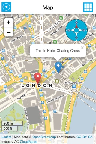 London offline map, guide, hotels. screenshot 2