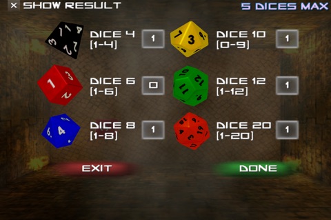 Real RPG Dice screenshot 2
