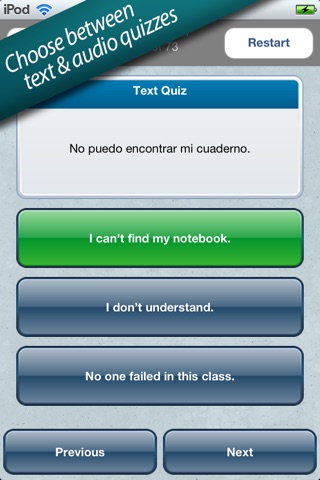 Spanish in a Flash – Learn Quick with Easy Speak & Talk Flashcards! screenshot 3