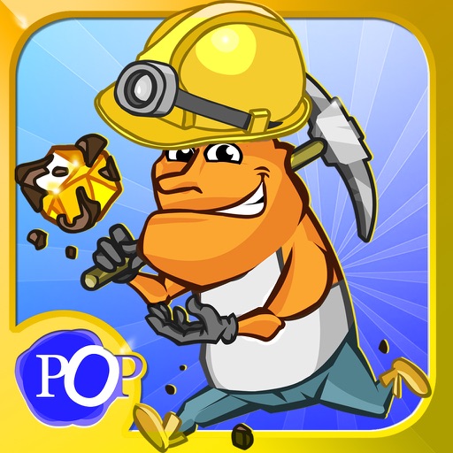 Gold Hunters Deluxe - Gold throwing puzzle game. Icon