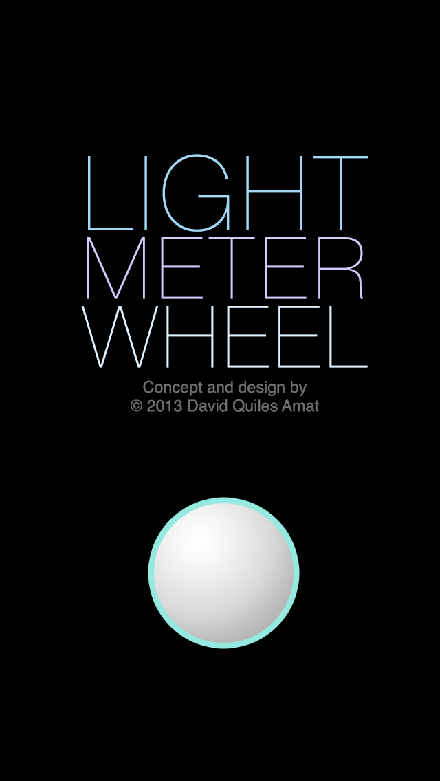 Light meter wheel Screenshot 5