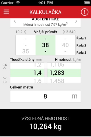 MUTT Calculator screenshot 2