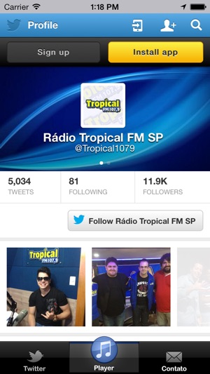 Rádio Tropical FM - São Paulo(圖2)-速報App