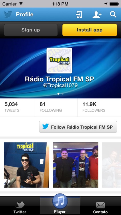 Rádio Tropical FM - São Paulo