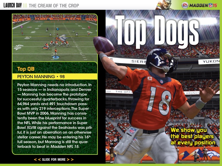 LAUNCH DAY APP: MADDEN NFL 15 screenshot-4