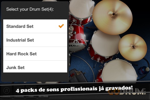 Go! Drum Set Pro screenshot 2