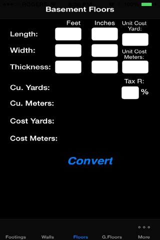 Concrete Estimator Pro screenshot 3