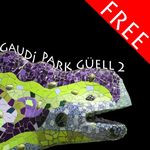 Park Güell 2, puzzle of Gaudí's famous park in Barcelona FREE Icon