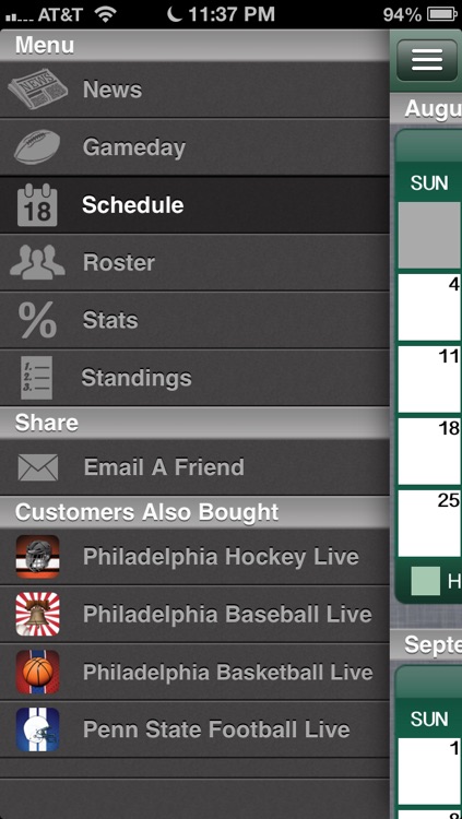 Philadelphia Football Live screenshot-3