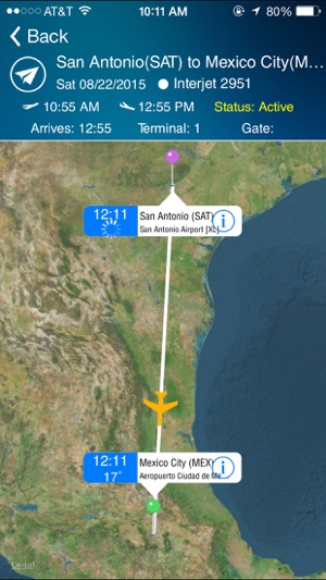 Mexico City Airport (MEX) Flight Tracker