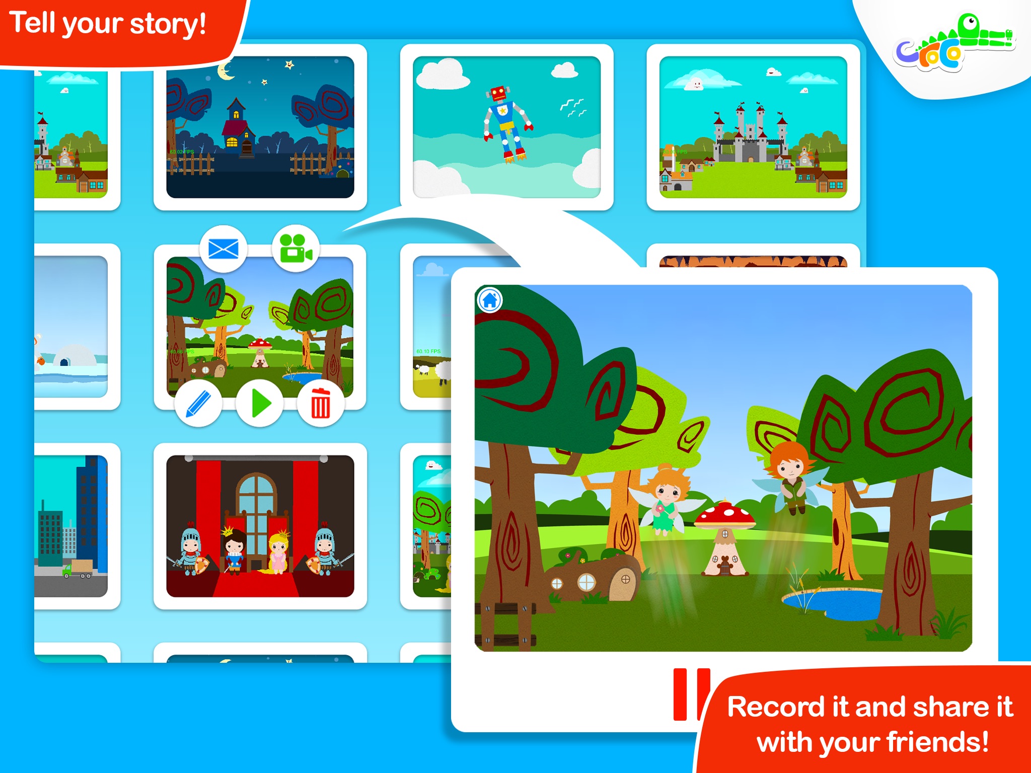 StoryBook Studio - Create > Animate > Record screenshot 4