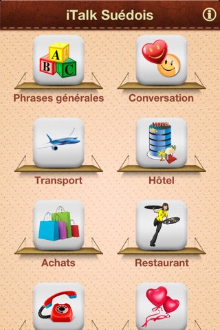 iTalk Swedish: Conversation guide - Learn to speak a language with audio phrasebook, vocabulary expressions, grammar exercises and tests for english speakers HD screenshot 2