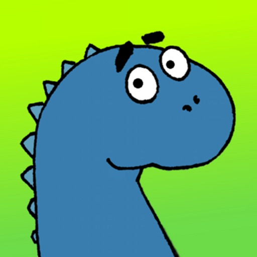 Blue Dino Icon