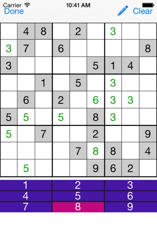 Sudoku II screenshot 3