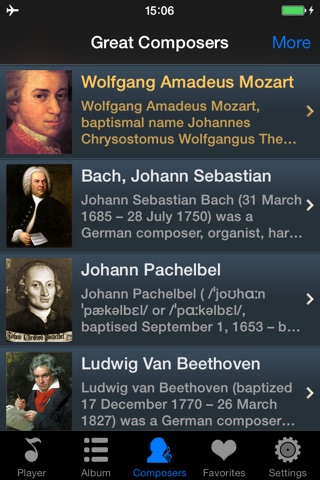 classical music master player screenshot 4