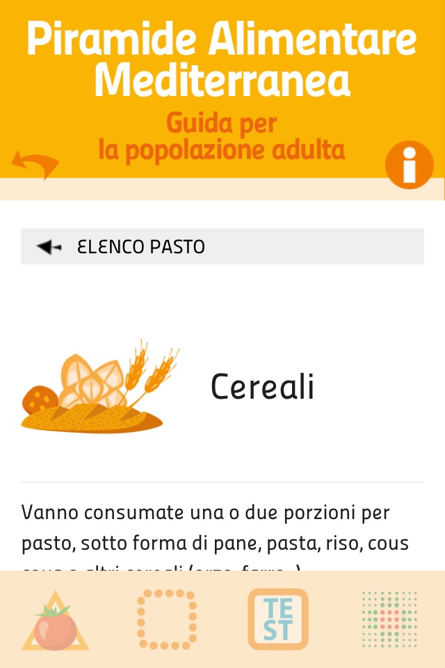 Dieta Mediterranea - Piramide Alimentare screenshot 4