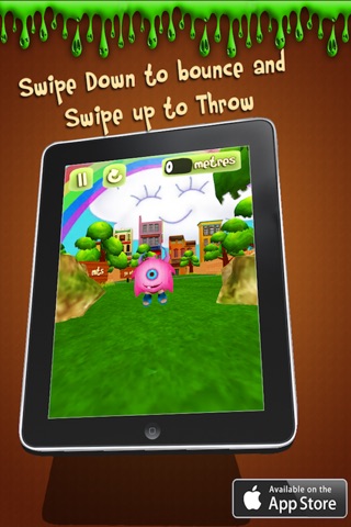 Flick Monster 3D screenshot 3