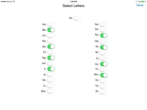 First Letters screenshot 3