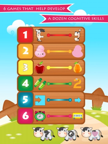 子供向け無料知育ゲームアプリABC Moo｜ マッチング&迷路2歳 3才からのパズル TOUCHのおすすめ画像1