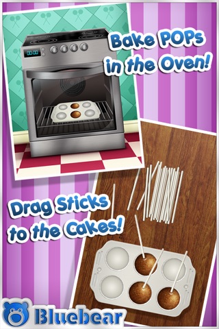 Cake Pop Maker - by Bluebear screenshot 2