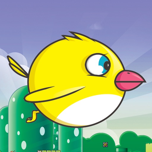 Flying Bird - Up to the sky iOS App