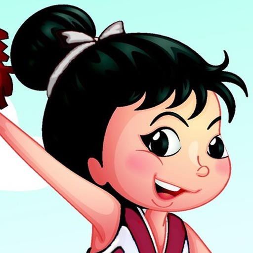 Boppin' LuLu — a cheerleader jumping game