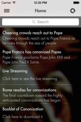 Pope John XXIII: The official App screenshot 3