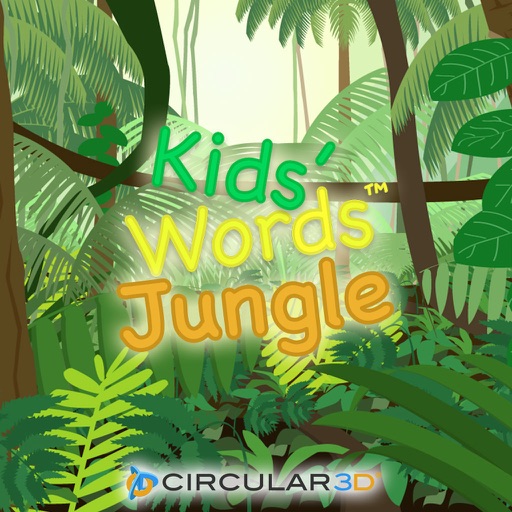 Kids' Words Jungle iOS App