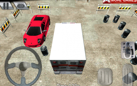 City parking 3D - Ambulance screenshot 4