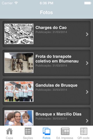 Jornal de Santa Catarina screenshot 3