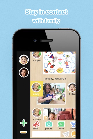 Family Tie - free chat for all (voice, video, text, photos, IM and more) screenshot 3