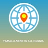 Yamalo-Nenets AO, Russia Map - Offline Map, POI, GPS, Directions