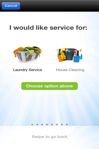 Laundry pickup and house cleaning service screenshot 2